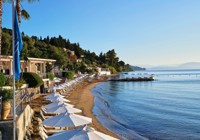 Beach area at Aeolos Beach Resort