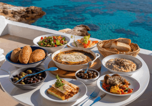 A Culinary Tour Of The Greek Islands Vibrant Greek Cuisine 768X576