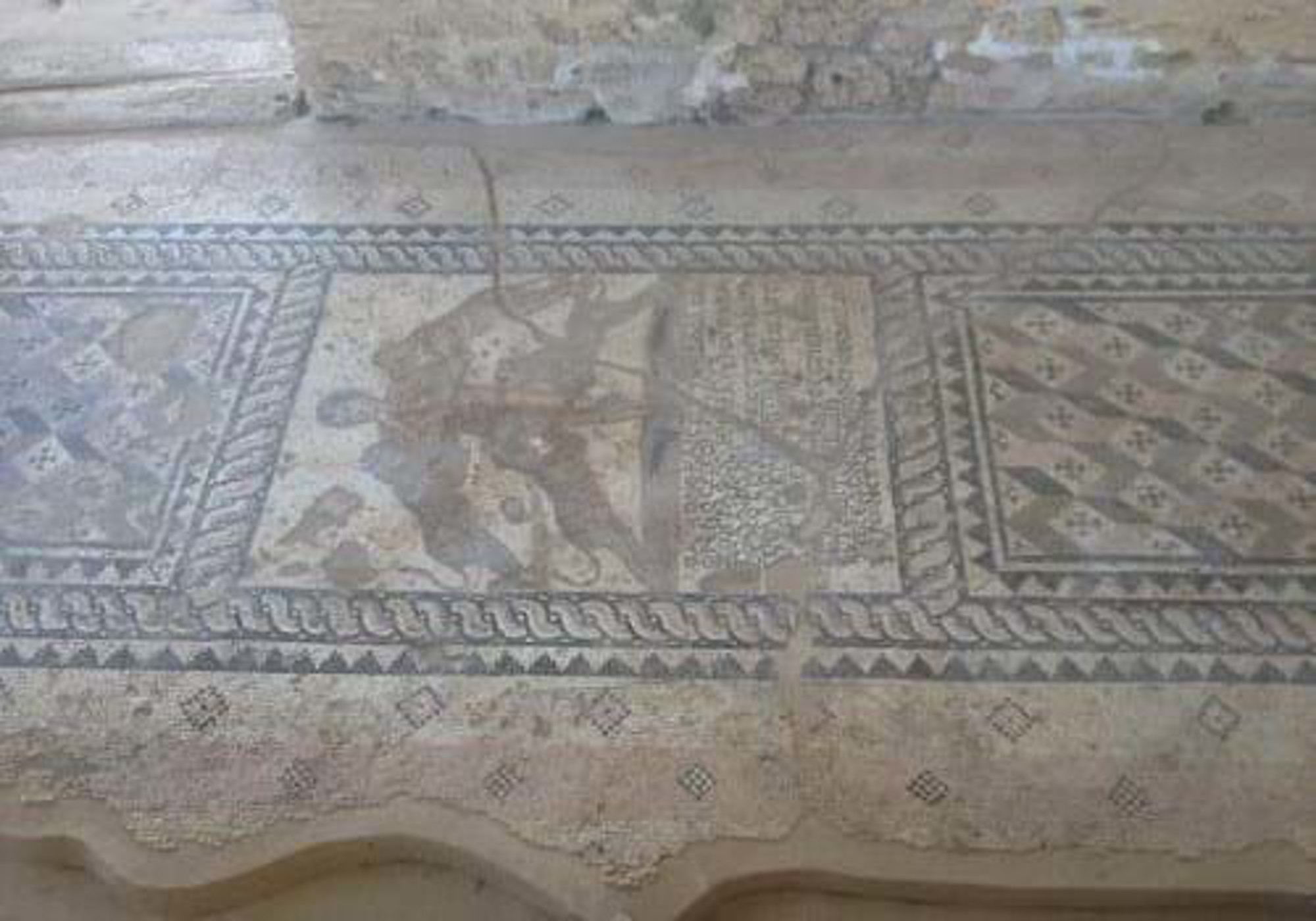Mosaics at Skala