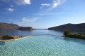 View from pool at Domes Of Elounda