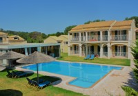 Pool view at Marianna Marmari Apartments