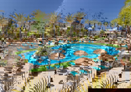 General Pool at Gran Oasis Resort in Playa de las Americas, Tenerife, Canary Islands (1)