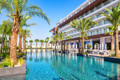 Pool view at Amanti Hotel in Cyprus