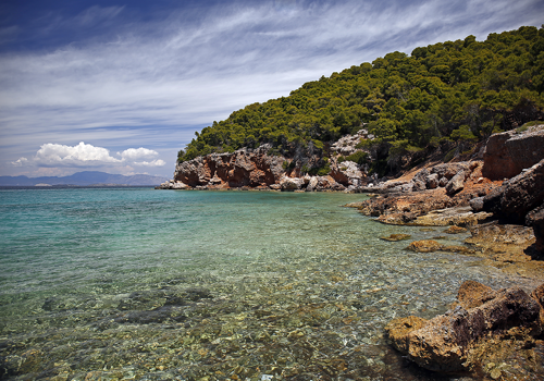 Island's view at Agistri apartment (3)
