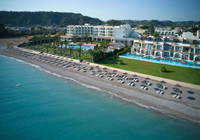 View of the Ixian Grand Hotel in Rhodes