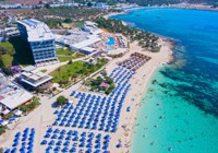 Asterias Beach Aerial Shot