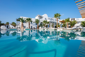Exterior view of SMY Mediterranean White Santorini