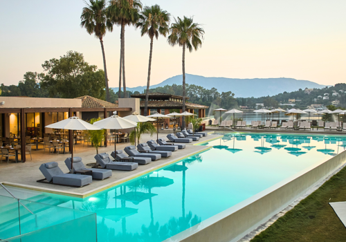 Infinity Pool at Hyatt Ziva Coruf