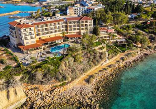 Aerial View of Thalassa Boutique Hotel & Spa And Beach