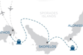 Sporades Island Hop Map