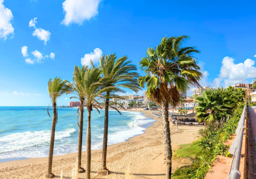 Beach near Benalma Costa Del Sol