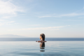 Outdoor Pool at Danae Suites Santorini