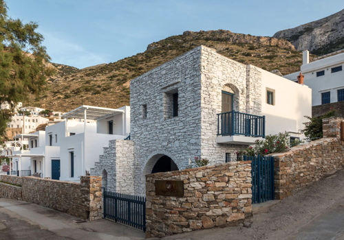 Exterior of Sifnos House