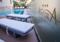 Outdoor Pool At The Amfora Hotel And Spa
