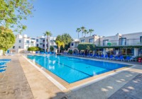 Outdoor Pool At Green Bungalows Hotel Apartments