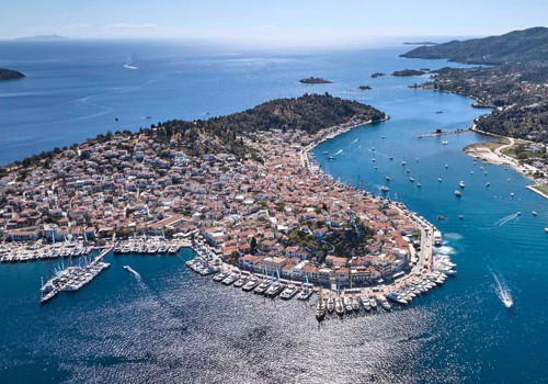 Poros at Sail In Greece Harmony Cruise
