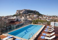 Outdoor pool at Electra Palace Athens