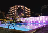Pool By Night At Mediterrane Hotel